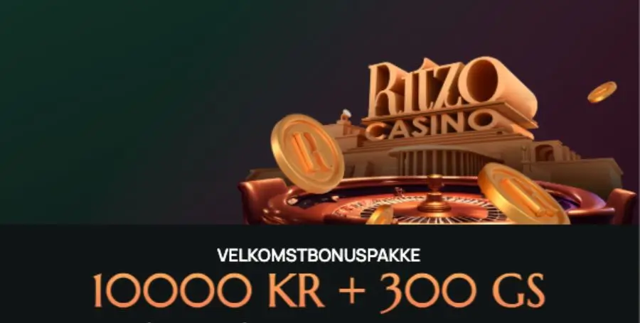 Din velkomstbonus hos Ritzo