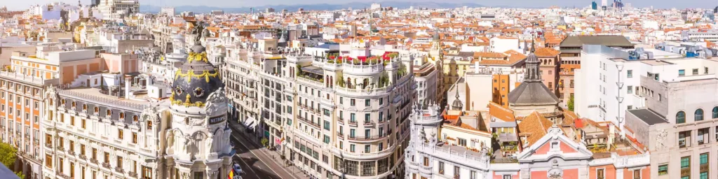 Destinasjoner for langhelg eller weekendtur med landbaserte casinoer - Madrid (Spania)