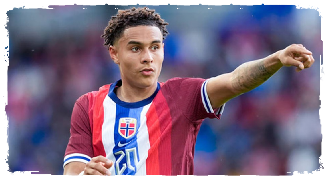 Antonio Nusa herjet for Norge
