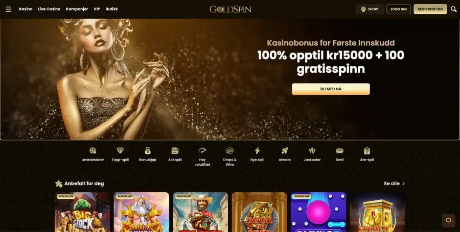 GoldSpin - et Apple Pay casino