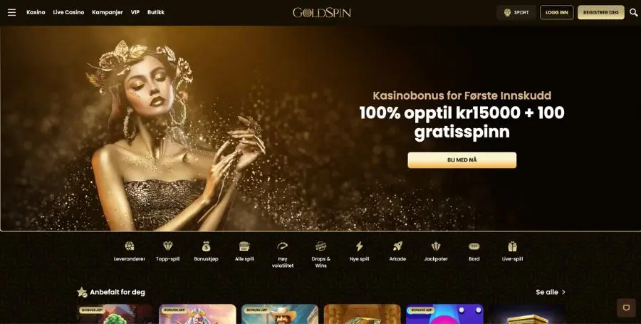 Goldspin nettcasino