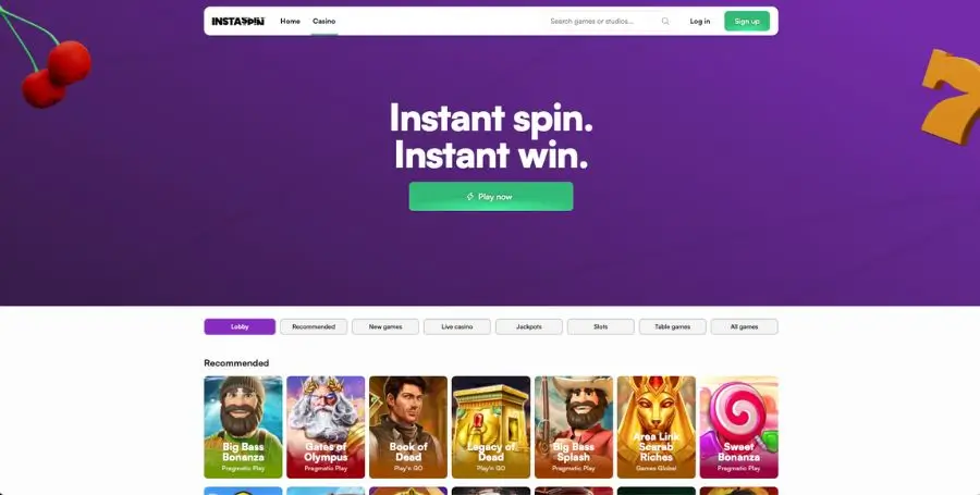 Instaspin - et Google Pay casino
