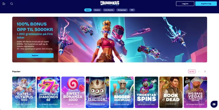 Vauhdikas - et Apple Pay casino