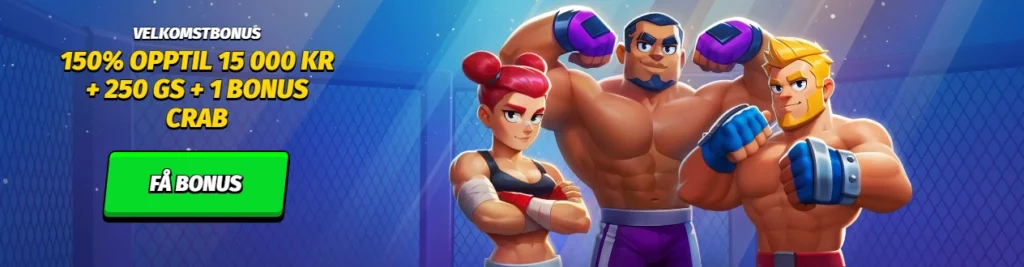 Din velkomstbonus hos BigClash.