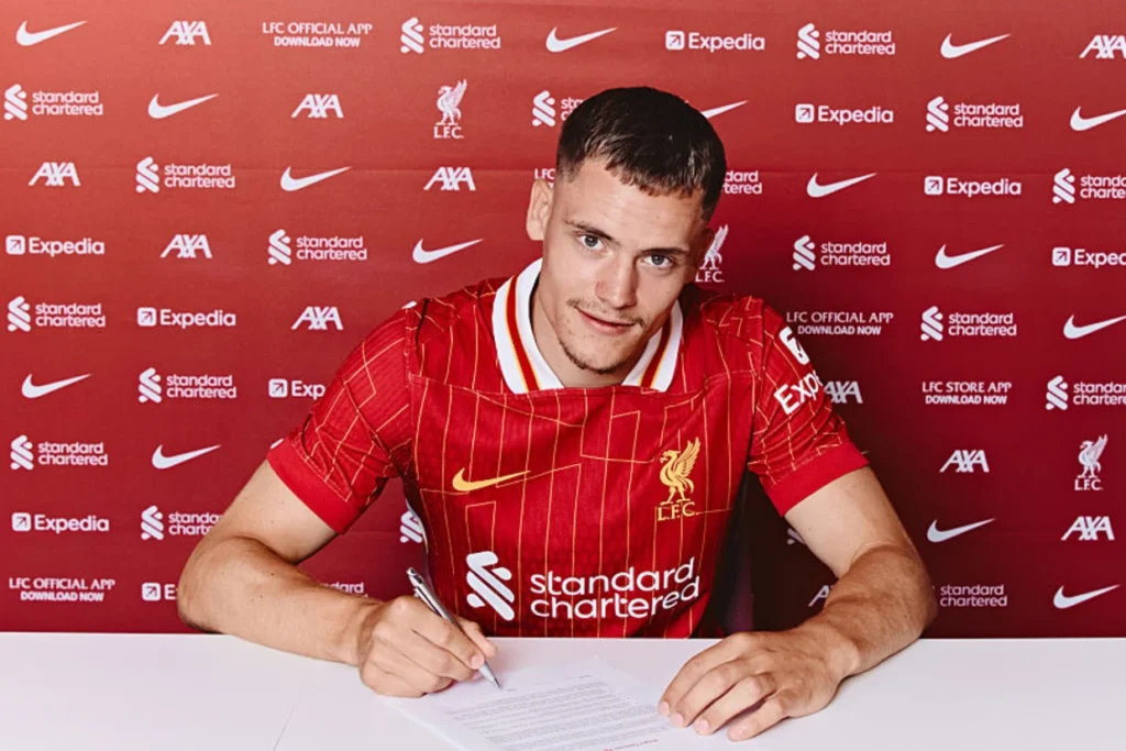 Florian Wirtz signerer kontrakt for Liverpool FC