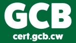 Curacao Gaming Control Board.Skjermbilde av GCB-sertifikat med grønt segl som viser domenenavn, juridisk enhet, lisensnummer og statusfelt (Active eller Provisional / Green Seal).