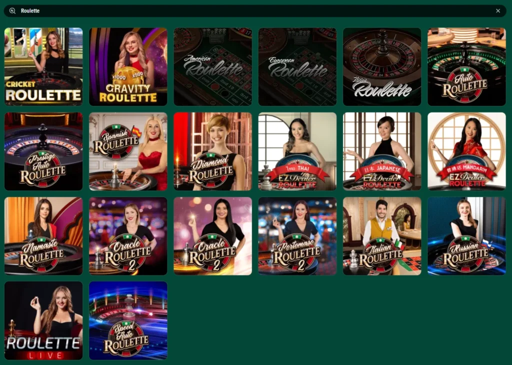 Roulette hos Richard Casino