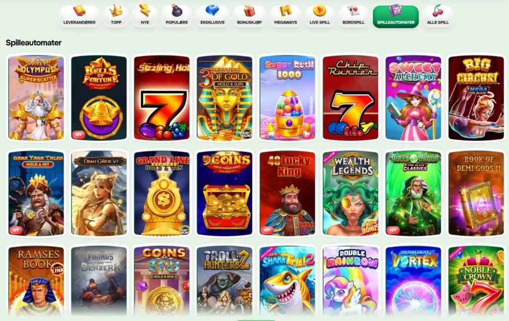 Casinolo – spilleautomatliste
