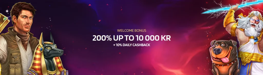 Aktiver JaaBet velkomstbonus med ditt innskudd