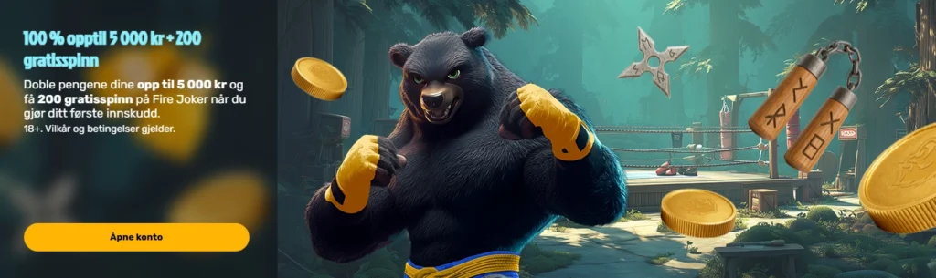 Aktiver bonusen hos KodaBet