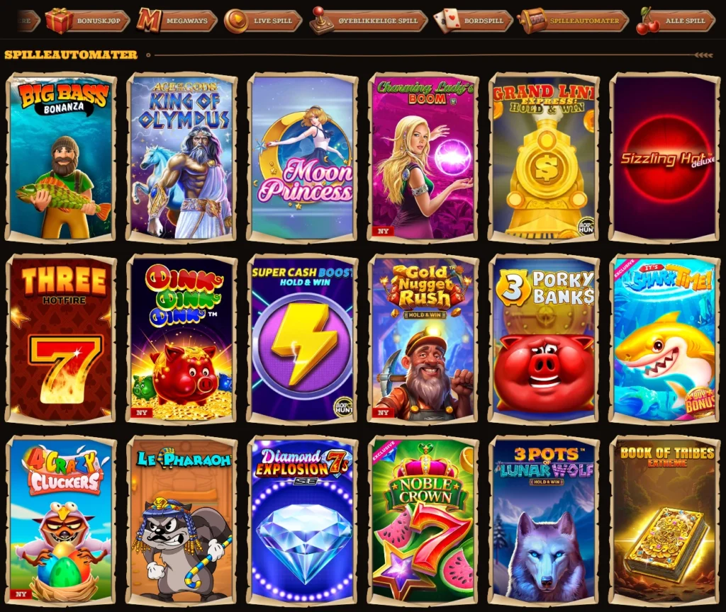 Spilleautomater hos Lizaro