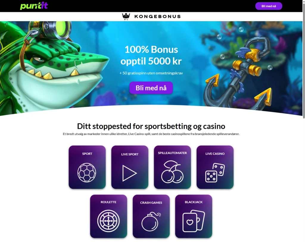  Besøk Puntit sin forside