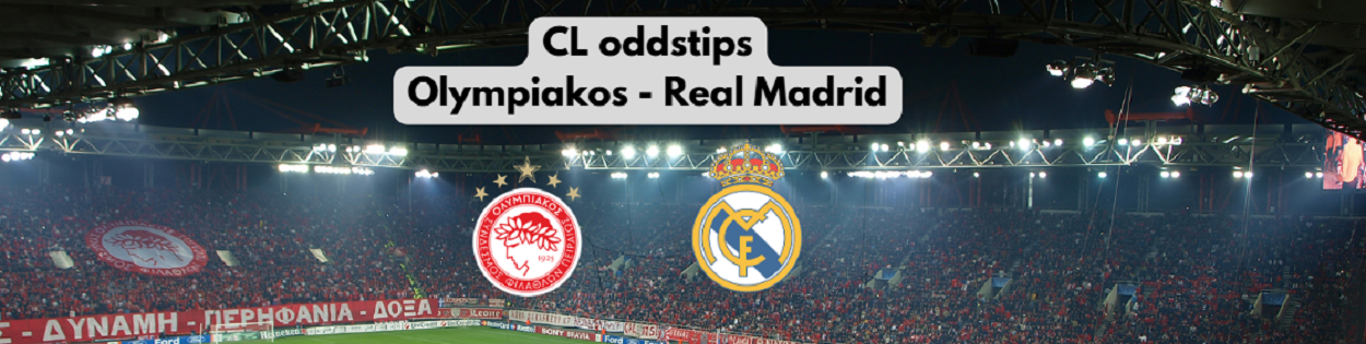 Oddstips på Olympiakos Real Madrid
