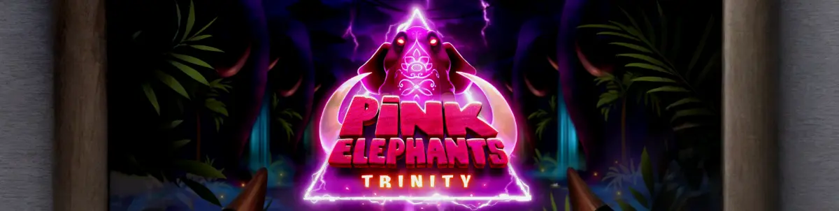 Pink Elephants Trinity Banner