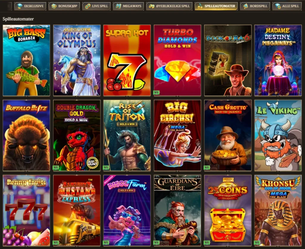 Spilleautomater hos Realz