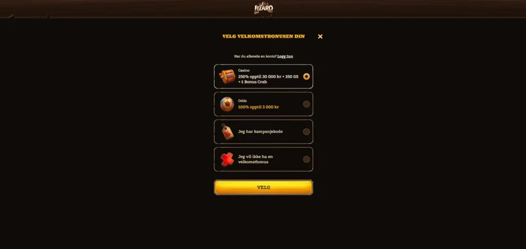 Lizaro nytt casino 2025