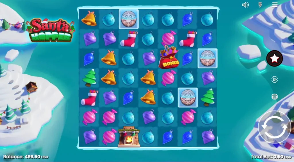 Santa Hopper fra Push Gaming