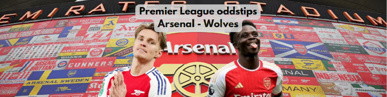 Oddstips på Arsenal mot Wolves i Premier League