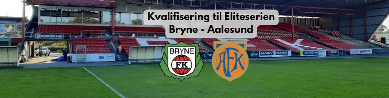 Oddstips på Bryne mot Aalesund i kvalifisering til Eliteserien