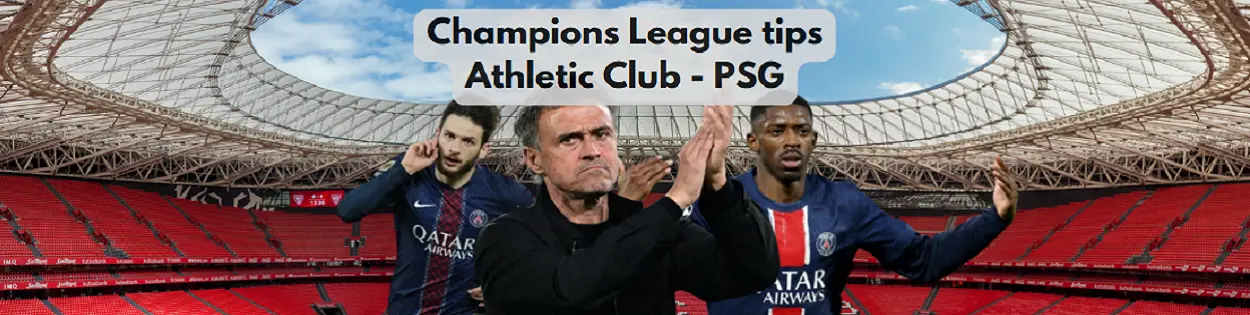Oddstips på Athletic Bilbao - PSG i CL