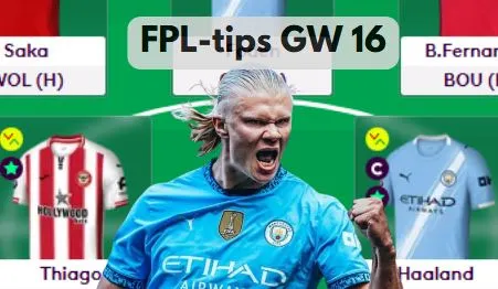FPL-tips Gameweek 16 image