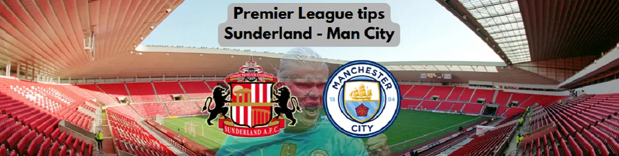 Oddstips på Sunderland Man City i Premier League