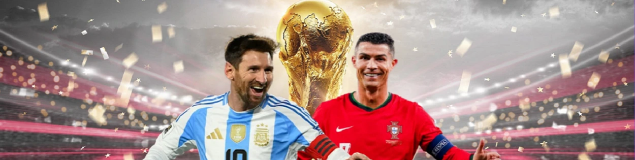 Lionel Messi, Cristiano Ronaldo fotball-VM