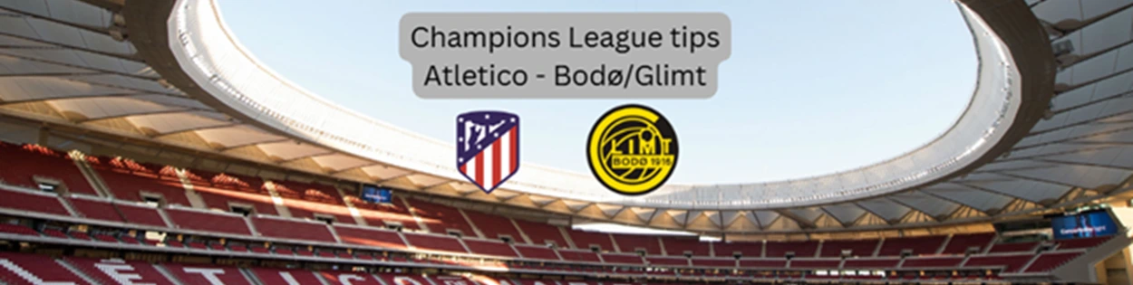 Oddstips på Atletico Madrid mot Bodø/Glimt i Champions League