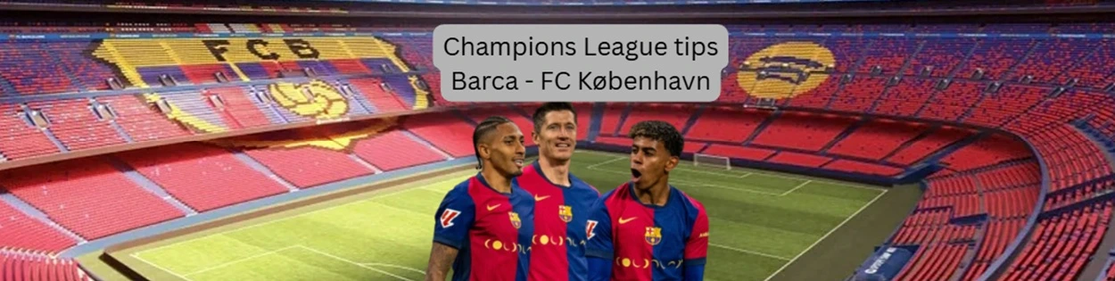 Oddstips på FC Barcelona mot FC København
