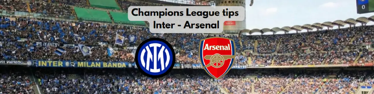 oddstips på Inter mot Arsenal i Champions League