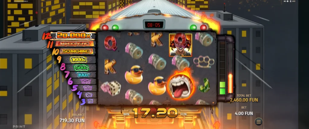 Blazing Train-bonusrunde