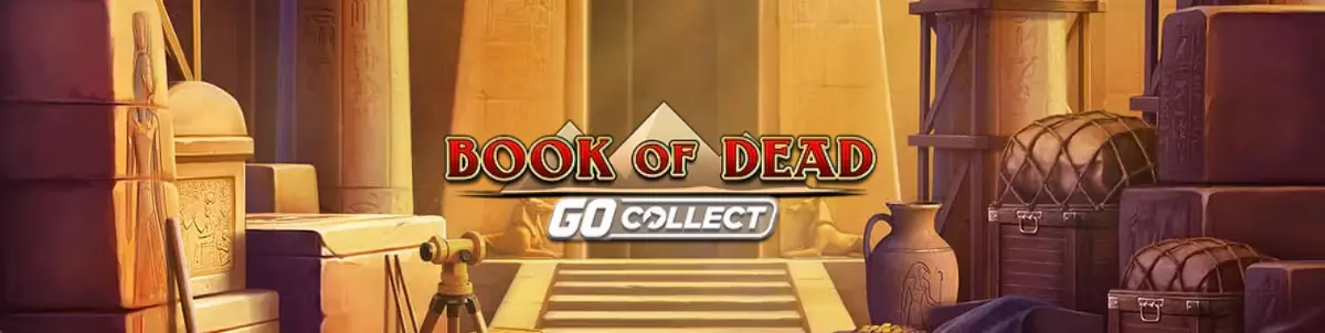 Book Of Dead Go Collect Banner