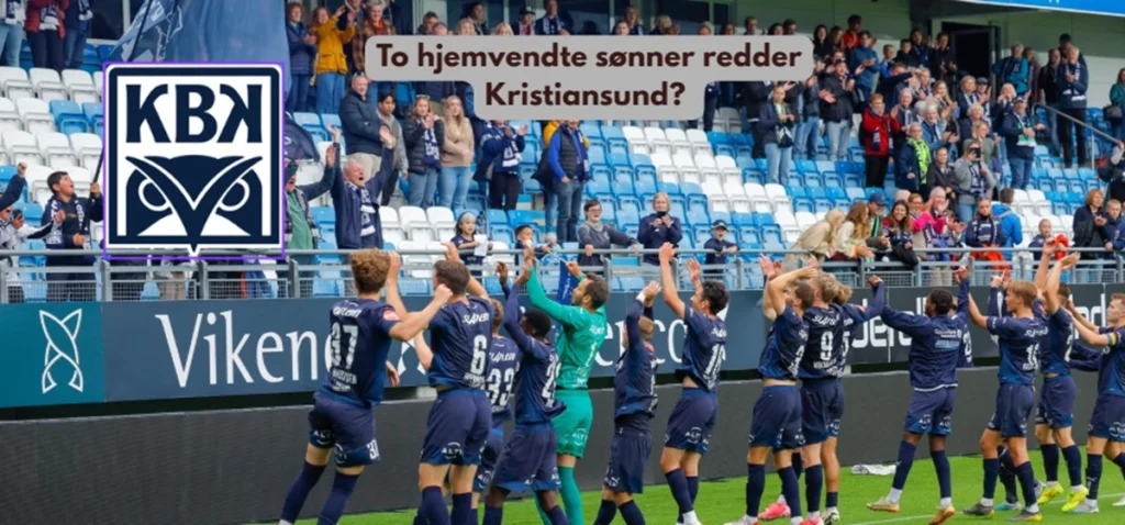 Kristiansund mot nedrykk i Eliteserien 2026?