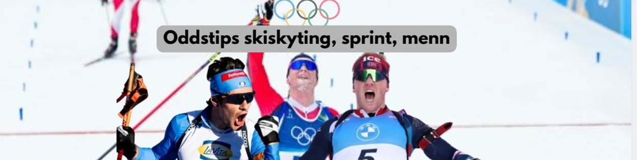 Vinter-OL odds tips skiskyting sprint menn