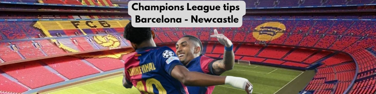 Barca Newcastle oddstips