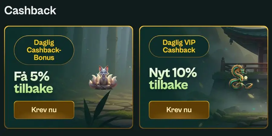 Bonuser og kampanjer hos Spinzen