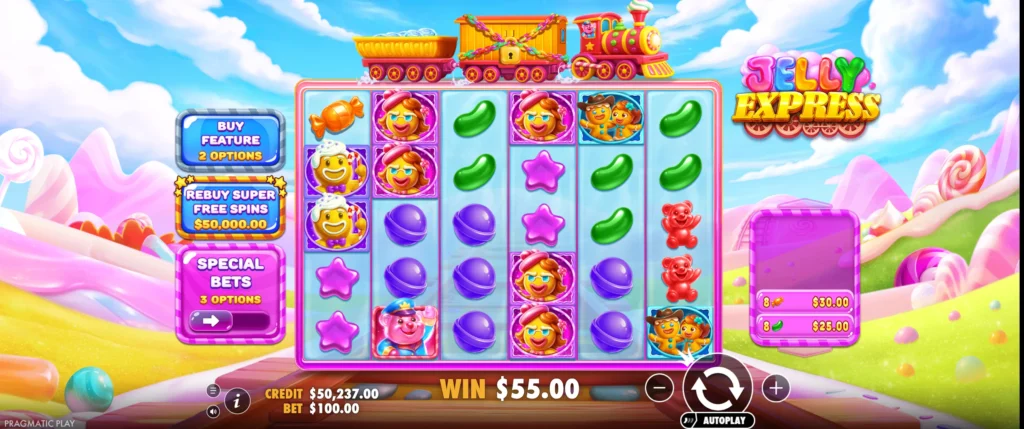 Jelly Express fra Pragmatic Play