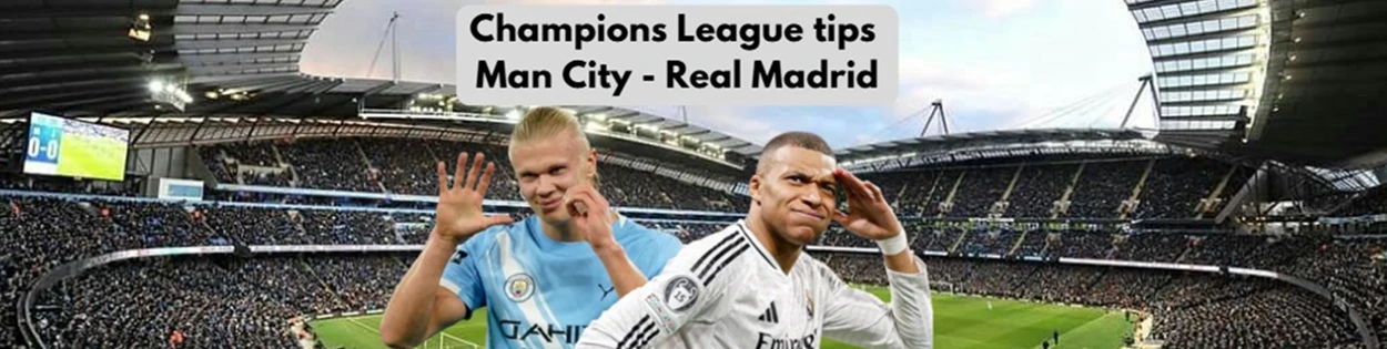 Oddstips på Man City mot Real Madrid i CL