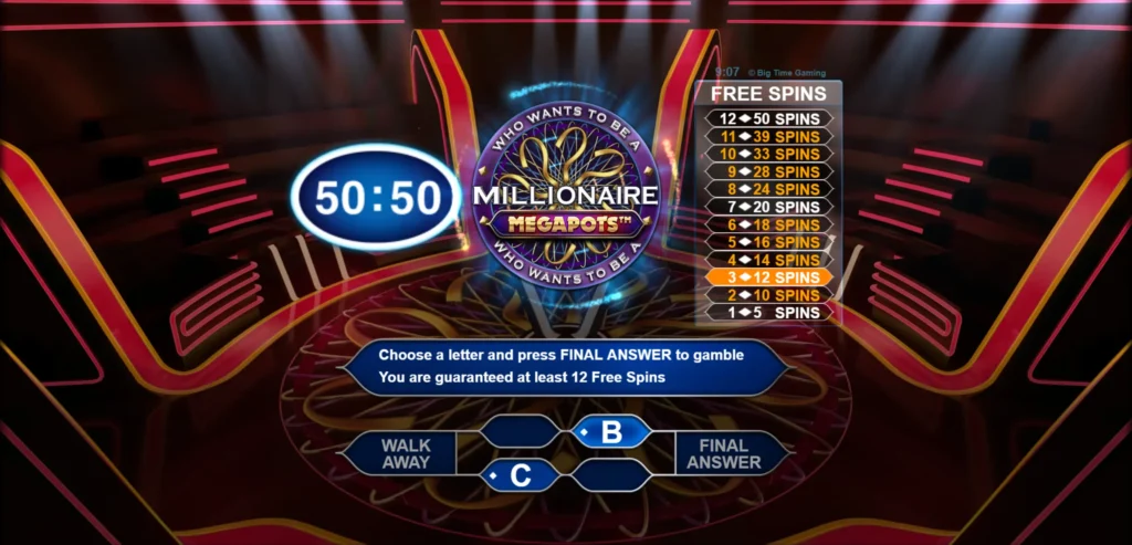 Vinn opptil 50 gratisspinn i gamblefunksjonen