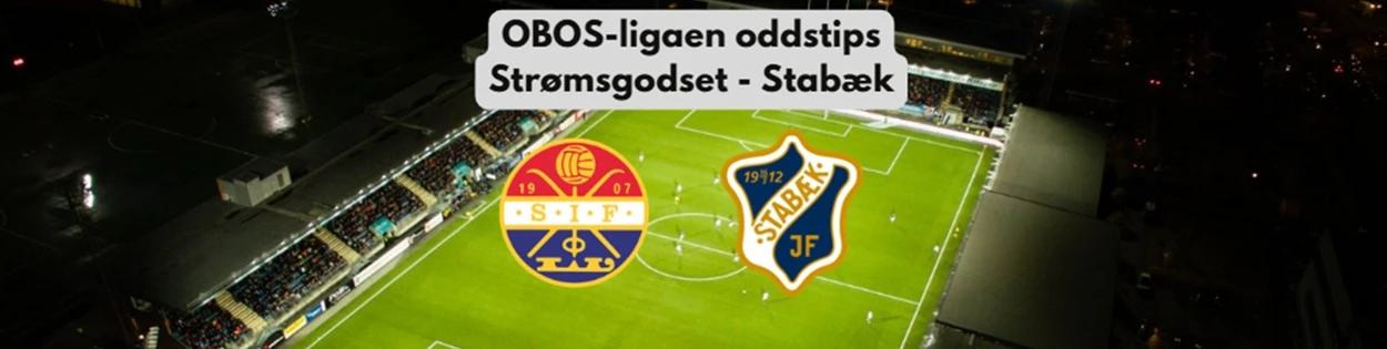 OBOS-ligaen odds tips på Strømsgodset mot Stabæk