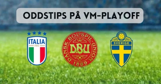 Oddstips på VM-kvalifiseringen playoff 26.03.2026 image