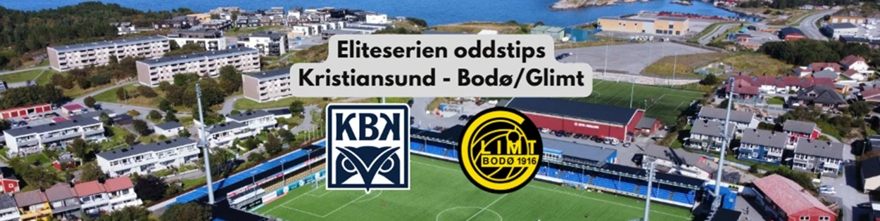 Oddstips på Kristiansund Bodø/Glimt i Eliteserien