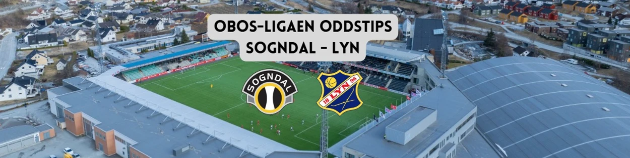 OBOS-ligaen oddstips Sogndal Lyn