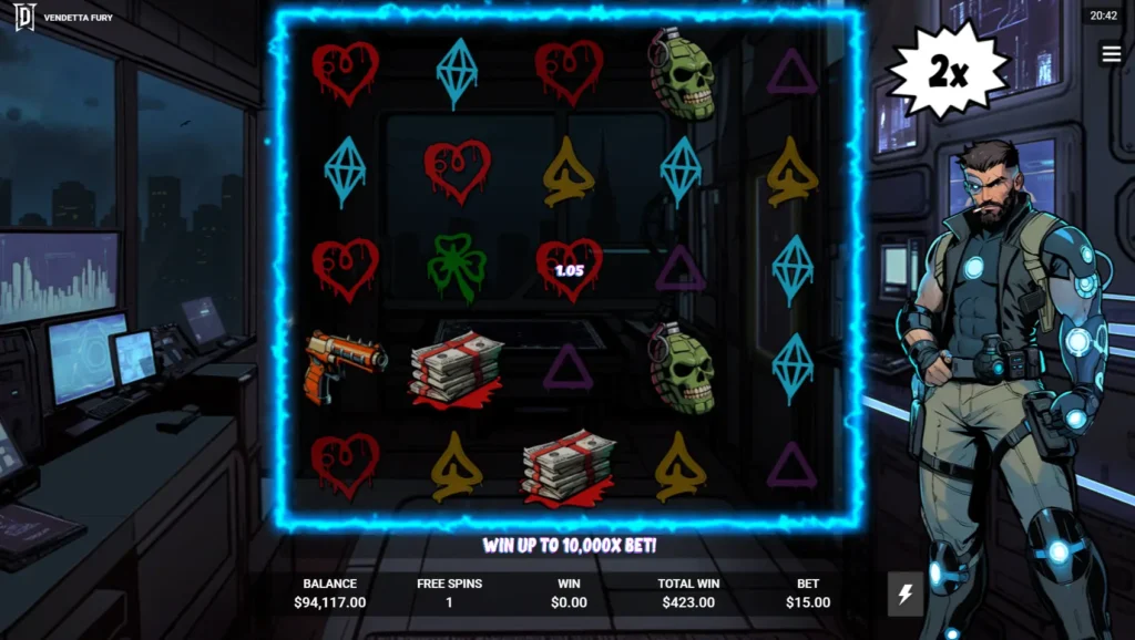 High Voltage-spinn med global multiplikator