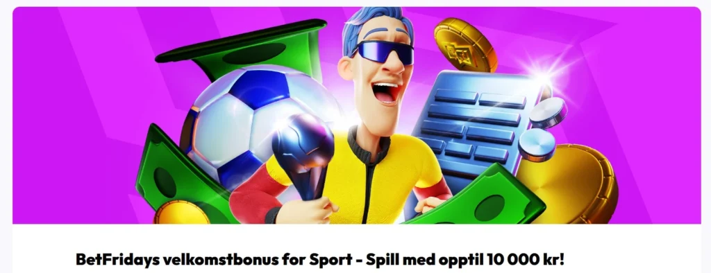 Oddsbonus hos BetFriday