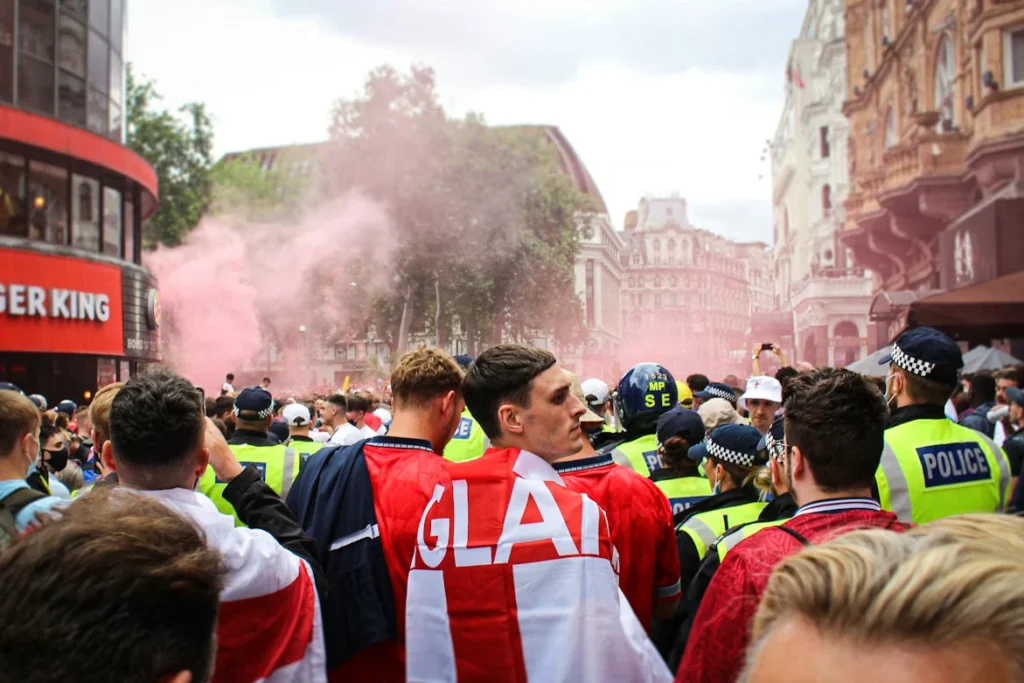 fotball-fans fra England