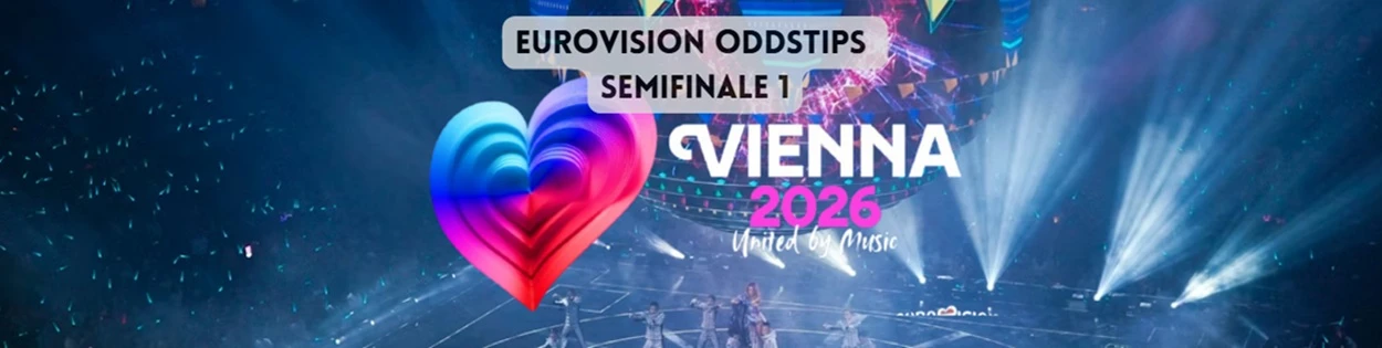 Eurovision odds 2026 - semifinale 1