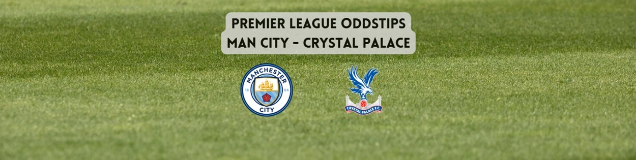 Oddstips PL Manchester City mot Crystal Palace