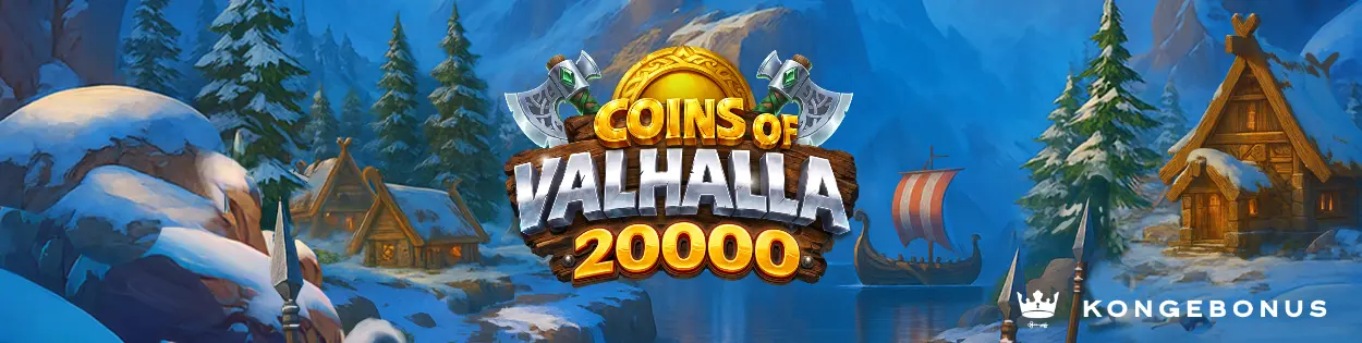 coins of valhalla banner. spilleautomat fra gaming corps