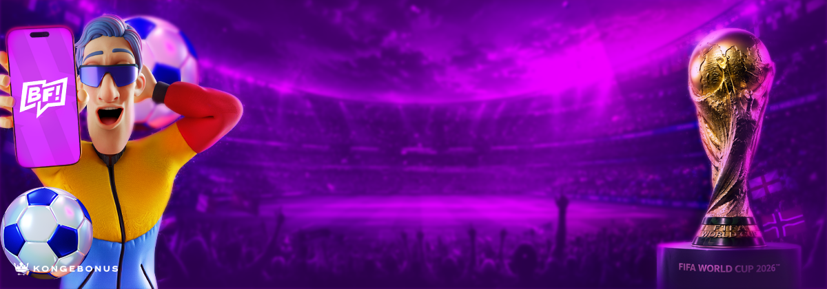 hovedbanner for BetFriday under Kongebonus fotball VM-side
